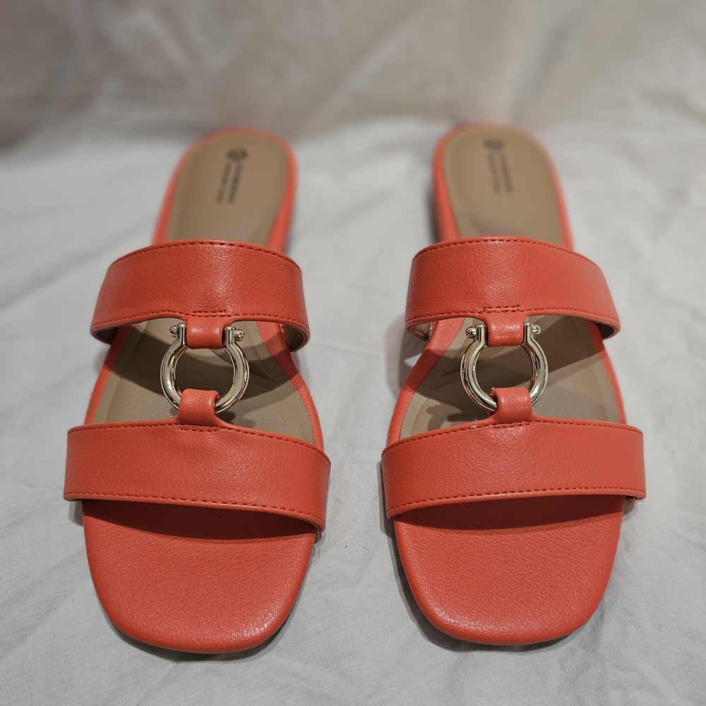 Giani Bernini Caitlynn Embellished Memory Foam Slide Sandals